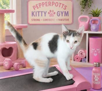 Pepper Potts 7483 -  Domestic Short Hair Cat for Adoption in Dallas, Texas - Pepper Potts 7483 | PetCurious
