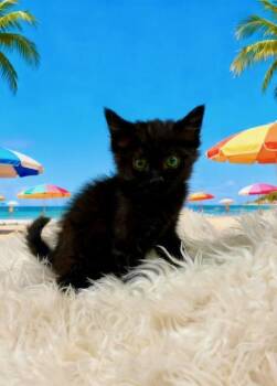 Pepper -  Domestic Short Hair Cat for Adoption in Tehachapi, California - Pepper | PetCurious