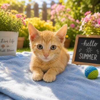 TANGERINE -  Domestic Short Hair Cat for Adoption in Wylie, Texas - TANGERINE | PetCurious