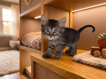 Denji -  Domestic Medium Hair Cat for Adoption in Ruskin, Florida - Denji | PetCurious