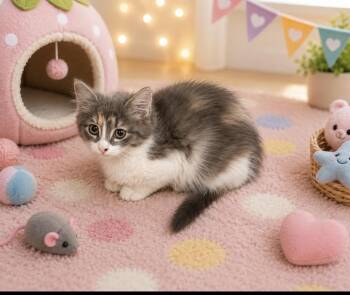 LiliAna -  Domestic Long Hair Cat for Adoption in Cedartown, Georgia - LiliAna | PetCurious