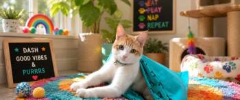 Dash -  Tabby and Domestic Short Hair Cat for Adoption in Calimesa, California - Dash | PetCurious