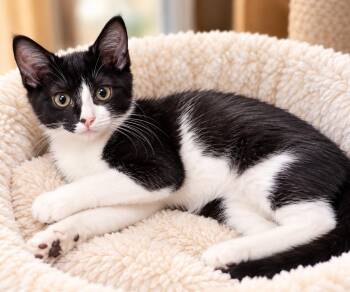 Lover boy SL -  Tuxedo Cat for Adoption in Napa, California - Lover Boy SL | PetCurious