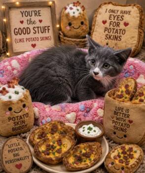 Potato Skin -  Domestic Short Hair Cat for Adoption in Washington Court House, Ohio - Potato Skin | PetCurious