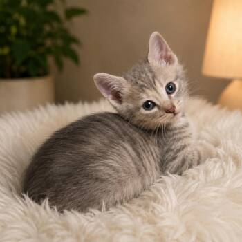 Grey Goose -  Domestic Short Hair Cat Available for Adoption in Tustin, California - Grey Goose | PetCurious