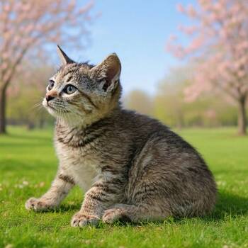 Domestic Medium Hair Cats Available for Adoption in Talladega, Alabama - Starburst 26/285 | PetCurious
