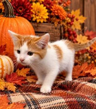 Ronan -  Domestic Medium Hair Cat for Adoption in Lagrange, Indiana - Ronan | PetCurious