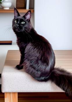 Sapphire SP -  Maine Coon Cat for Adoption - Sapphire SP | PetCurious