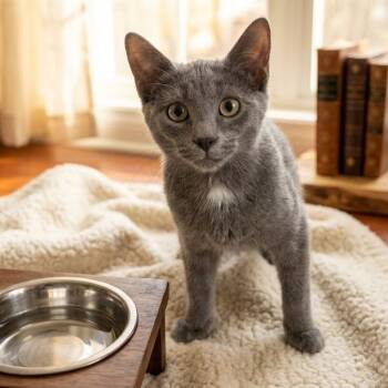 Pound Cake -  Domestic Short Hair Cat for Adoption in Toms Brook, Virginia - Pound Cake | PetCurious