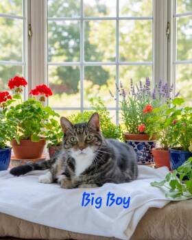 Big Boy -  Tabby and Domestic Short Hair Cat for Adoption in Hazlet, New Jersey - Big Boy | PetCurious