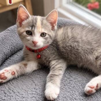 Phoebe (blue) -  Domestic Short Hair Cat for Adoption in Inman, South Carolina - Phoebe (blue) | PetCurious