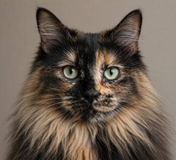 Tortoiseshell and Domestic Long Hair Cats Available for Adoption in Hillsboro, Texas - Charlotte — She’s Been Waiting… Maybe For You | PetCurious