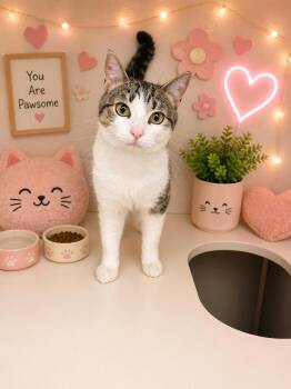 Domestic Short Hair Cats Available for Adoption in Tyner, North Carolina - Waffles | PetCurious