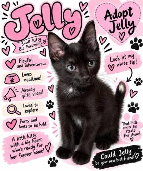 Jelly -  Domestic Short Hair Cat for Adoption in Augusta, Georgia - Jelly | PetCurious