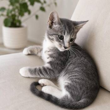 Hoka -  Tabby and Domestic Short Hair Cat for Adoption in Dallas, Texas - Hoka | PetCurious