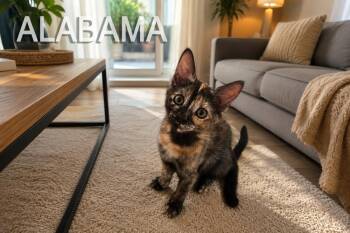 Alabama -  Domestic Short Hair Cat for Adoption in Hudson, New Hampshire - Alabama | PetCurious