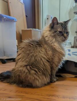 Snowflake -  Balinese Cat for Adoption in Mansfield, Pennsylvania - Snowflake | PetCurious