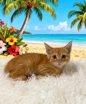 Dennys -  Domestic Medium Hair Cat for Adoption in Tehachapi, California - Dennys | PetCurious