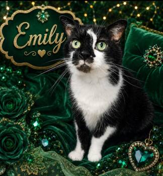 Emerald -  Domestic Short Hair Cat for Adoption in Washington Court House, Ohio - Emerald | PetCurious