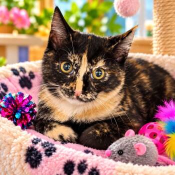 Willow -  Tortoiseshell and Domestic Short Hair Cat for Adoption in Antioch, California - Willow | PetCurious