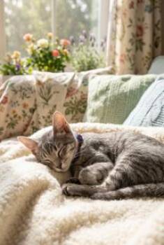 Slate -  Domestic Short Hair and Tabby Cat for Adoption in Hazlet, New Jersey - Slate | PetCurious