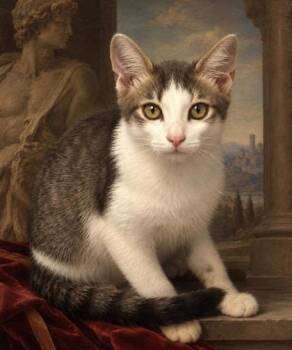 Donatello 1402-26 -  Domestic Short Hair Cat for Adoption in Cumming, Georgia - Donatello 1402-26 | PetCurious