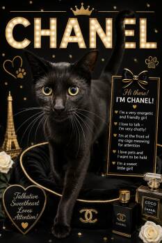 Domestic Short Hair Cats Available for Adoption in Greenville, Delaware - Chanel (FCID# 05/13/2026 - 51 Trainer) | PetCurious