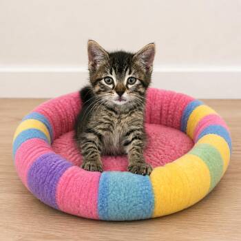 Domestic Medium Hair and Tabby Cats Available for Adoption in Hillsboro, Texas - Elodie  | PetCurious
