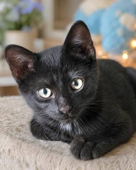 Dash -  Domestic Short Hair and Bombay Cat for Adoption in San Antonio, Texas - Dash | PetCurious