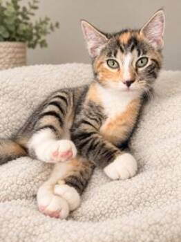 Sundae -  Domestic Short Hair and Torbie Cat for Adoption in Nashville, Tennessee - Sundae | PetCurious