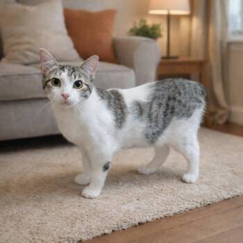 Manx Cats Available for Adoption - Darla | PetCurious