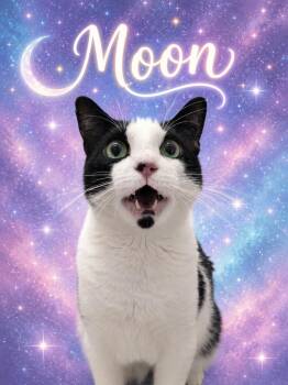 Moon -  Domestic Short Hair Cat for Adoption in Leonardtown, Maryland - Moon | PetCurious