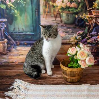 Murphy -  Domestic Short Hair Cat Available for Adoption in Lapeer, Michigan - Murphy | PetCurious