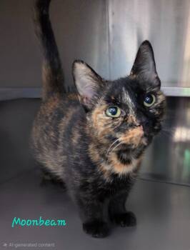 Rescue Tortoiseshell Cats for Adoption in Cambridge, Maryland - Moon Beam | PetCurious