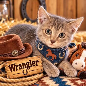 Wrangler -  Domestic Short Hair Cat for Adoption in Oakdale, California - Wrangler | PetCurious