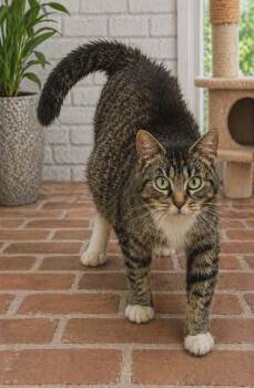 Domestic Short Hair Cats Available for Adoption in Louisa, Kentucky - SOCKS | PetCurious