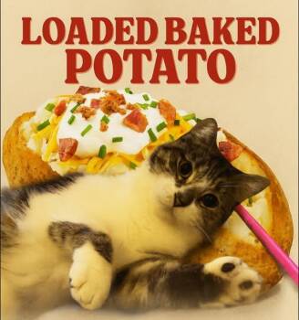 Domestic Short Hair Cats Available for Adoption - Loaded Baked Potato | PetCurious