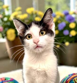 Oreo -  Domestic Short Hair Cat for Adoption in Perry, Iowa - Oreo | PetCurious