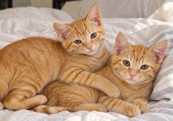 Butternut and Pumpkin -  Abyssinian and Tabby Cat for Adoption in Walnut Creek, California - Butternut And Pumpkin | PetCurious