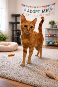 Domestic Short Hair Cats Available for Adoption - Smilee | PetCurious