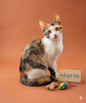 Dumpling - Sweet and affectionate -  Domestic Short Hair Cat for Adoption in Muskego, Wisconsin - Dumpling - Sweet And Affectionate | PetCurious