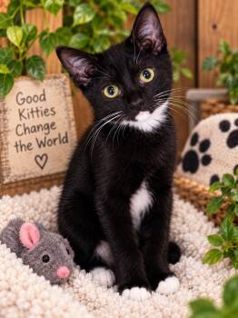 Riley -  Domestic Short Hair Cat for Adoption in Magnolia, Texas - Riley | PetCurious