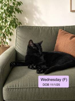 Domestic Short Hair Cats Available for Adoption in Vacaville, California - Wednesday | PetCurious