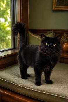 Minnie -  Domestic Long Hair Cat for Adoption in Marion, Indiana - Minnie | PetCurious