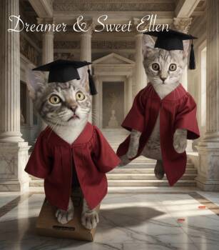 Tabby and Domestic Short Hair Cats Available for Adoption in Homestead, Florida - Dreamer & Sweet Ellen | PetCurious