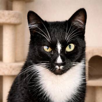 Tuxedo and Domestic Short Hair Cats Available for Adoption in Hillsboro, Texas - Gia — Everyone Scrolls Past Her. Don’t. | PetCurious