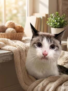 Domestic Short Hair Cats Available for Adoption in Calgary, Alberta - Tundra | PetCurious
