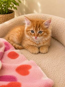Apricot -  Domestic Long Hair Cat for Adoption in Santa Cruz, California - Apricot | PetCurious