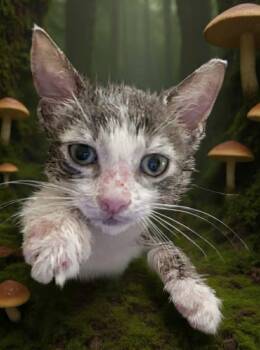 Midnight Disco -  Domestic Short Hair Cat for Adoption in Tipp City, Ohio - Midnight Disco | PetCurious
