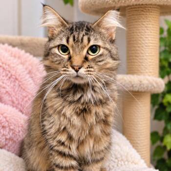 Donut 1501Vandiver213- 14 -  Domestic Medium Hair Cat for Adoption in Columbia, Missouri - Donut 1501Vandiver213- 14 | PetCurious